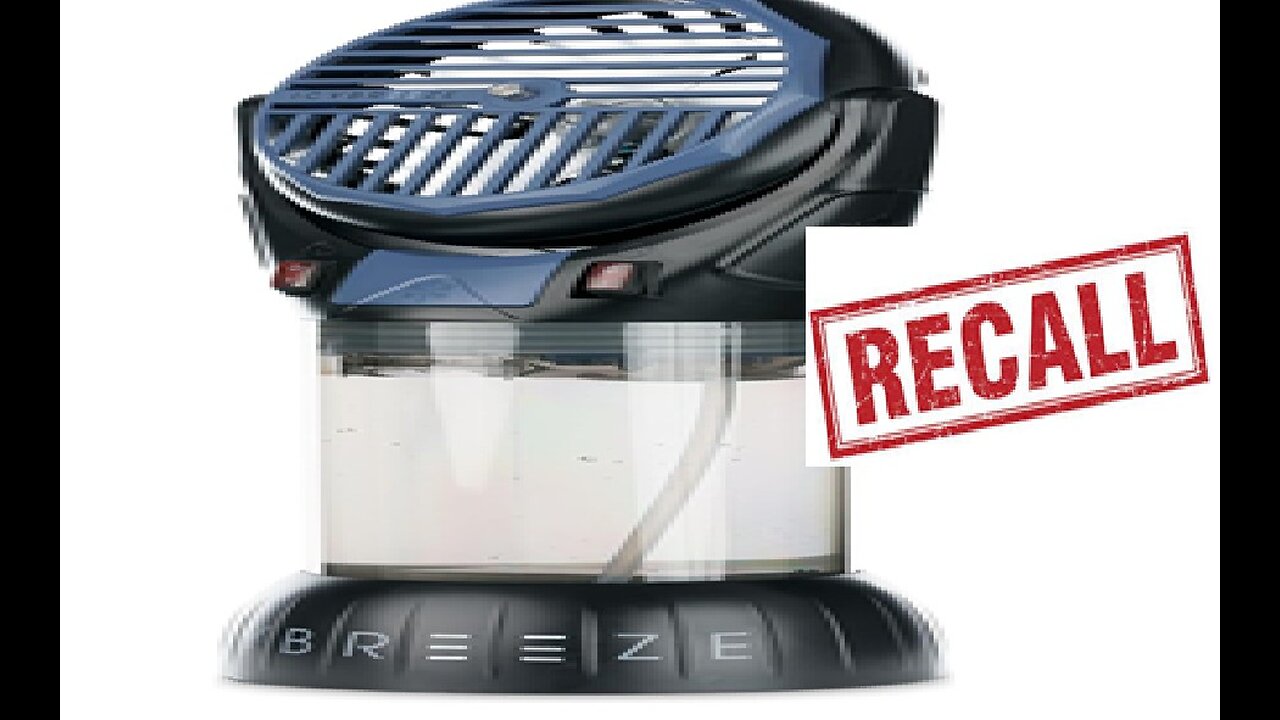 IcyBreeze cooling fan recalled may catch fire