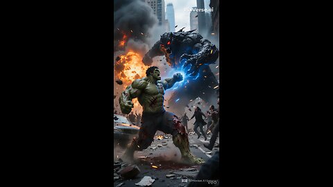 When Hulk Loses Control 😈 Monster Destroyed 💣 #Hulk #BeastMode #InstaViral