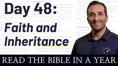 Day 48: Faith and Inheritance - Read the Bible in a Year - NIV