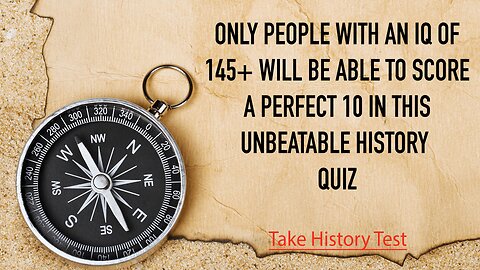 Challenging History Quiz