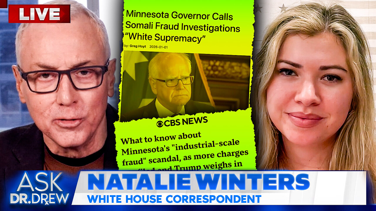 Tim Walz & The ‘Racket’ Linking Minnesota Daycare Fraud, ActBlue, and U.S. Agencies Funding Chinese Military Research w/ Natalie Winters – Dr. Drew