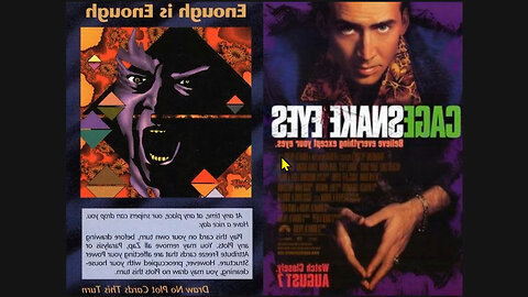 Snake Eyes Programming & World Events🤫