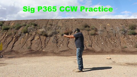 Sig P365 CCW Practice