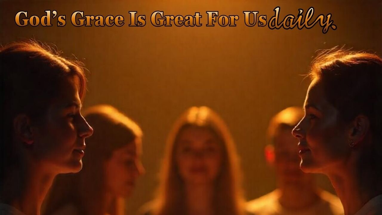 God's Grace Is Great For Us