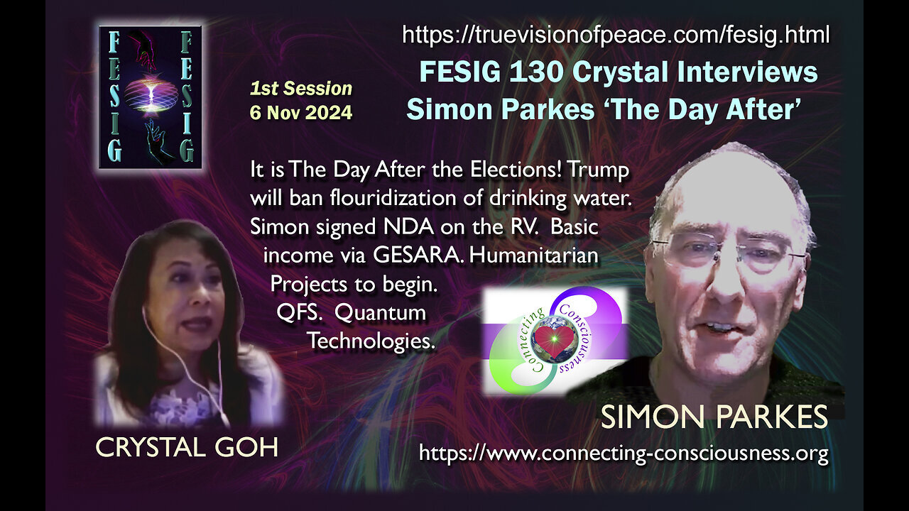 [2024-11-14] FESIG 130 Crystal Interviews Simon Parkes ‘The Day After’