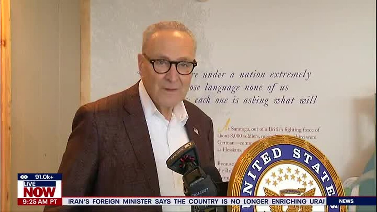 When Asked Why the Biden Admin Didn’t Release the Epstein Files, Schumer Says ‘What the Hell Is [Trump] Hiding?’