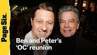 See Peter Gallagher and Ben McKenzie's 'OC' reunion at opening night of Liberation on Broadway in NYC