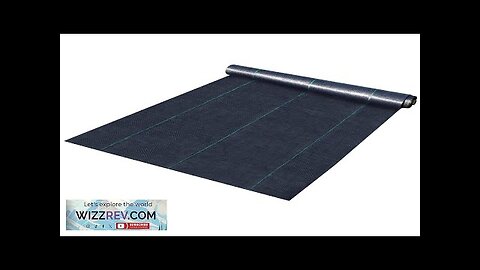 VEVOR Weed Barrier Landscape Fabric 4 x 250 FT Geotextile Underlayment PP Review