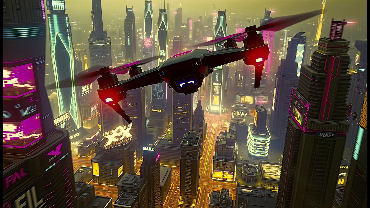 HyperPunk Metropolis: Aerial Frenzy