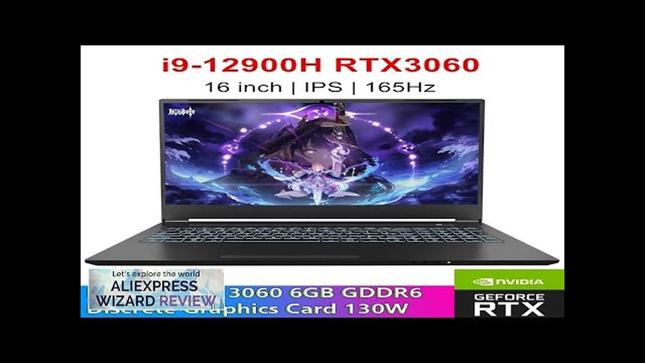 Gaming Laptop 16" IPS FHD Display Intel Core i9 12900H i7-12700H GeForce Review