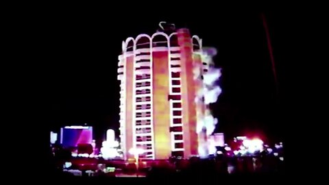 Dunes, Landmark, Sands, Aladdin Hotels and Casinos Las Vegas Implosions