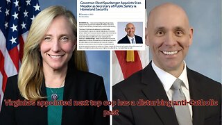 Virginia's next top cop is known for using the FBI to investigate Catholics as hate groups