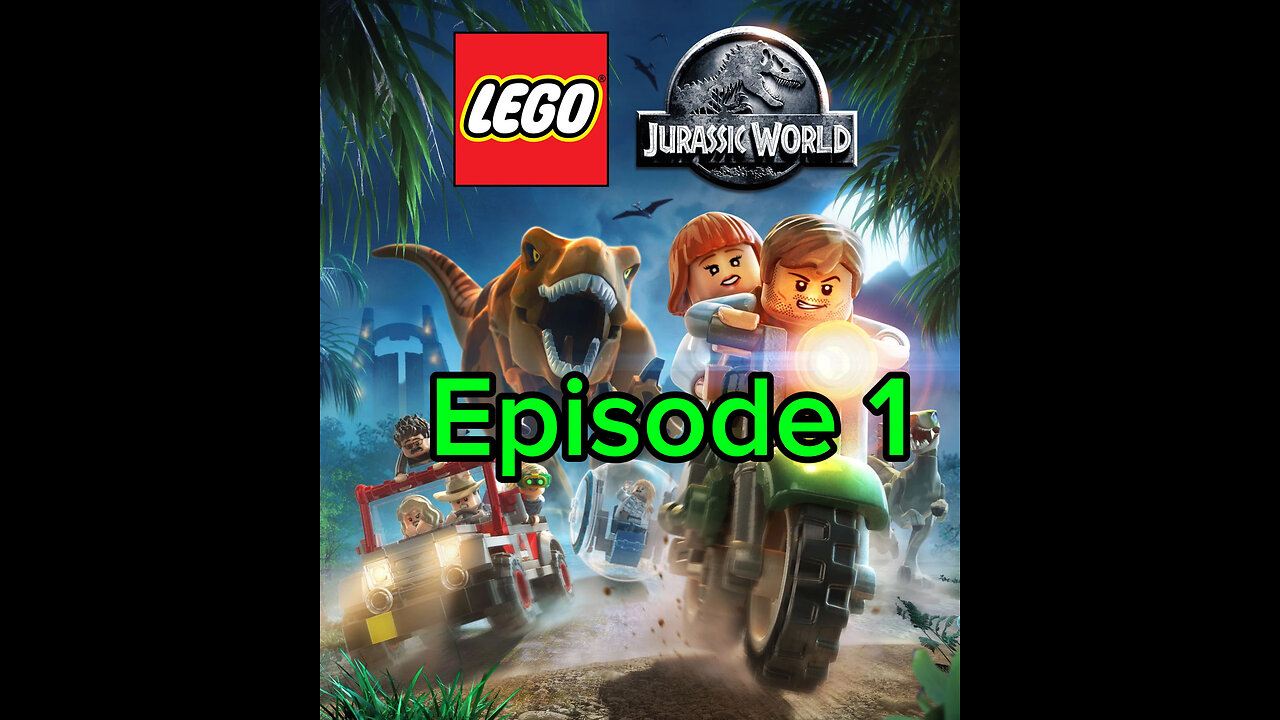 Lego Jurassic world The Jurassic park Ps4 Episode 1 part one