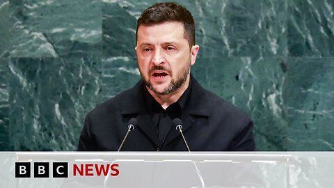Russia will expand aggression beyond Ukraine if not stopped, President Zelensky warns | BBC News