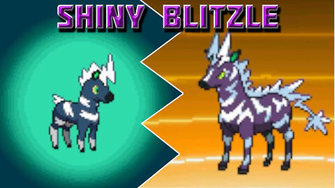 Shiny Blitzle In Pokemon Black After 23k Encounters!