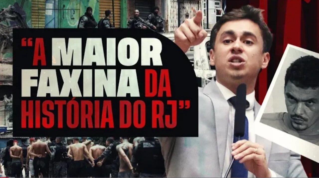 In Brazil, the biggest cleanup in Rio de Janeiro's history.