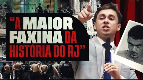 In Brazil, the biggest cleanup in Rio de Janeiro's history.