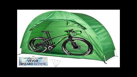 VEVOR Bike Cover Storage Tent 420D Oxford Portable for 2 Bikes Outdoor Review