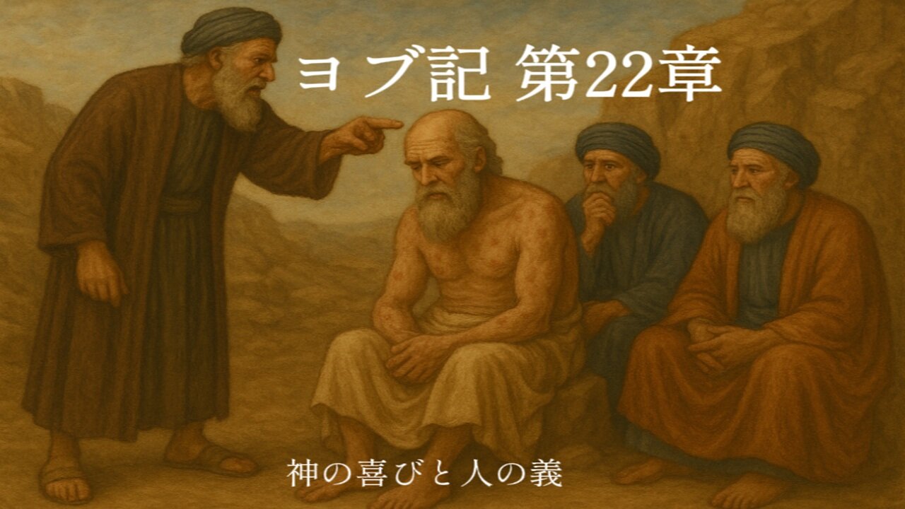 ヨブ記22章 解説、KJV、正しく分けて学ぶ — 神の喜びと人の義 | 聖書研究