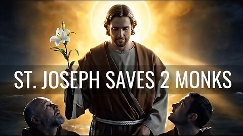 ST. JOSEPH SAVES 2 MONKS