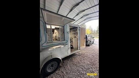 Like-New - 2022 7' x 12' Kitchen Food Concession Trailer | Mobile Food Unit for Sale in Oregon!