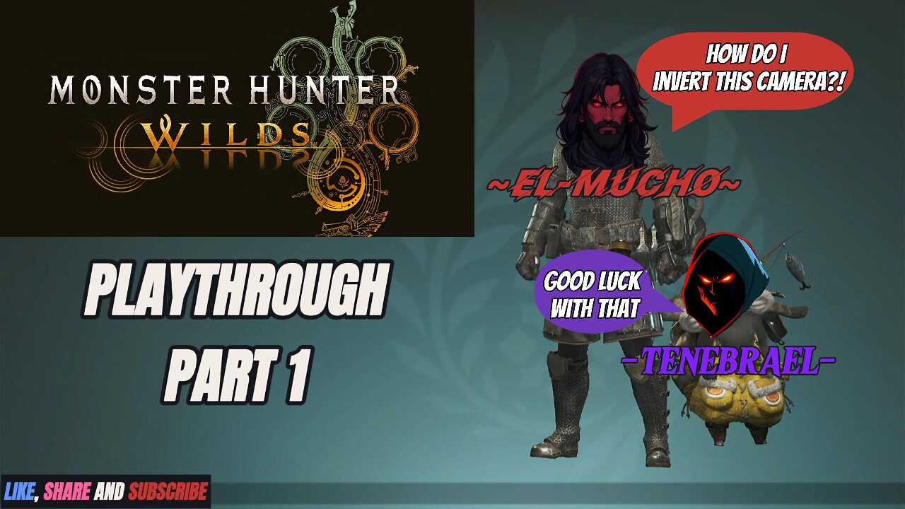 WILDIN' OUT with MONSTER HUNTER pt1 #gameplay #gaming #monsterhunterwilds