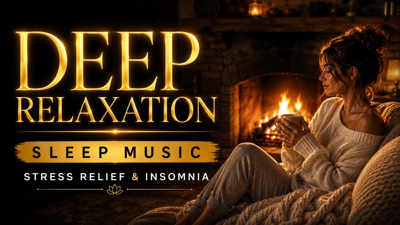 Deep Relaxation • Sleep Music for Stress Relief & Insomnia