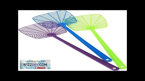 Chef Craft Select Fly Swatter Set 18 inch 3 piece set Purple/Green/Blue Review