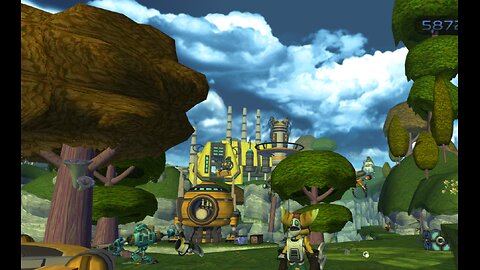 Ratchet and Clank 1 Planet Eudora.