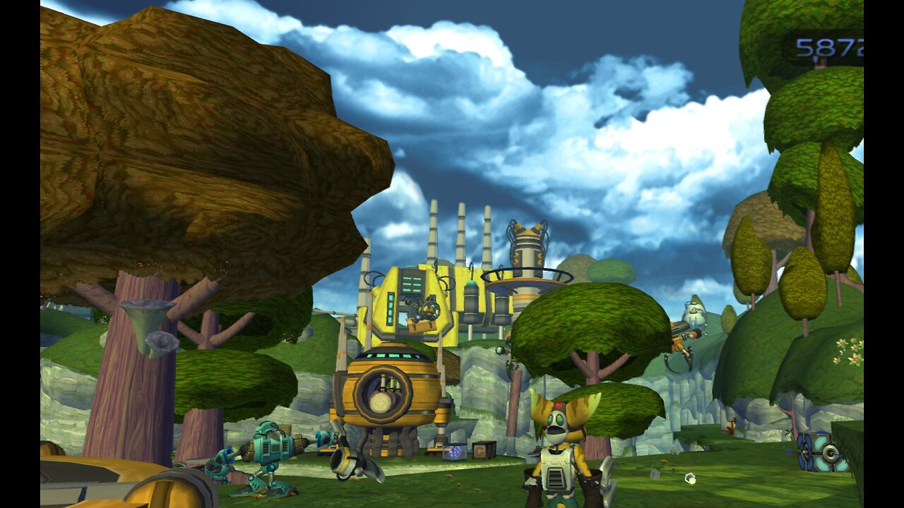 Ratchet and Clank 1 Planet Eudora.