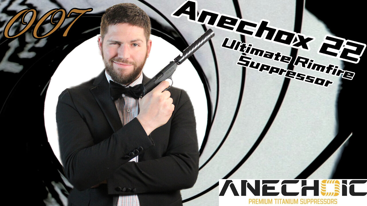 Anechoic 22 Suppressor & Walther PPK/s 22lr | James Bond Setup