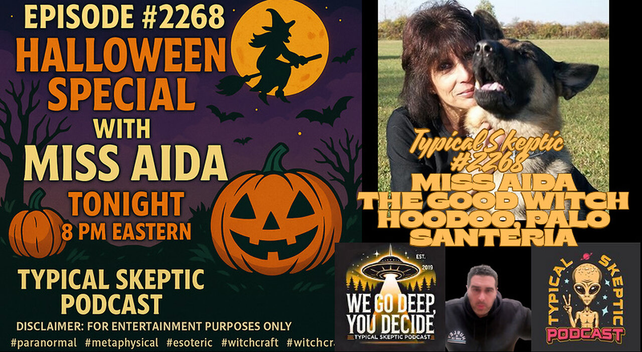 👻 Samhain Special with Miss Aida – The Good Witch Returns - Palo, Santeria, Hoodoo - TSP # 2268