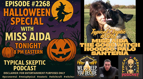 👻 Samhain Special with Miss Aida – The Good Witch Returns - Palo, Santeria, Hoodoo - TSP # 2268