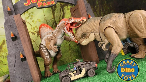 Jurassic World Rebirth Track N Chomp Distortus Rex Unboxed Mattel Dinosaur Toys Oct 2025