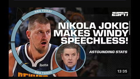 ESPN: Windy can’t hold himself back over Nikola jokic’s stats