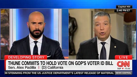 Alex Padilla Says Voter ID Is for Rigging Elections?!