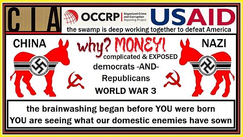 the swamp is deep working together to defeat America