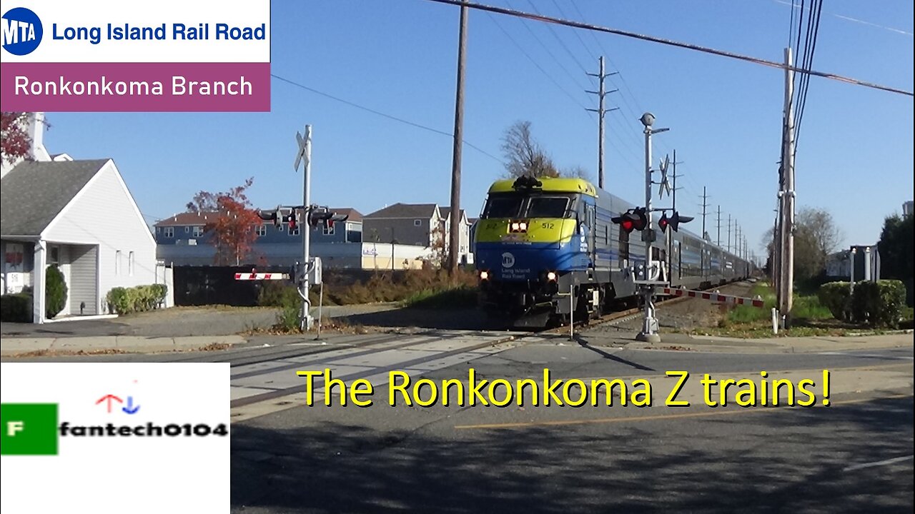 The return of the Ronkonkoma Z trains on the Long Island Railroad!