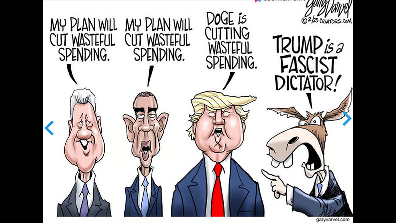 Clinton, Obama and Trump say Cut Wastful Spending