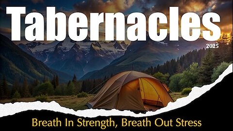 Sukkot 2025: Breathe In Strength Breathe Out Stress