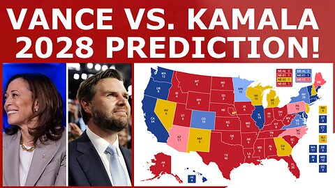 VANCE vs. KAMALA! - 2028 Presidential Election Prediction (Feb. 2026)