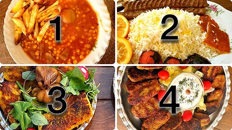 4 of the most popular and best foods in the world😲