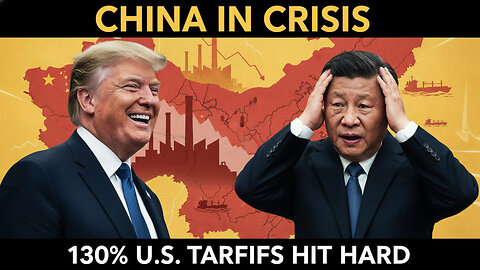 China in Crisis: 130% U.S. Tariffs Hit Hard, Economy Reels