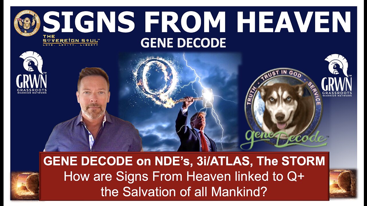 ‼️BREAKING Gene Decode Intel: Signs from HEAVEN, 3i/Atlas, NDEs, Christ Consciousness & Salvation
