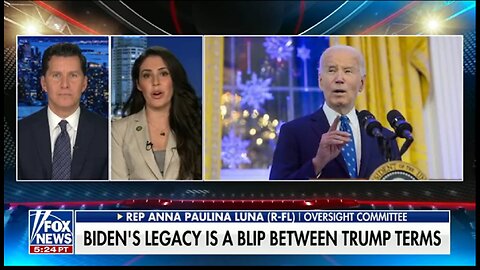 ANNA P LUNA - BIDEN'S LEGACY IS A BLIP BETWEEN TRUMP TERMS