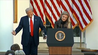 Trump's Hilarious Reaction When Erika Kirk Says Charlie DID Pray For His Enemies