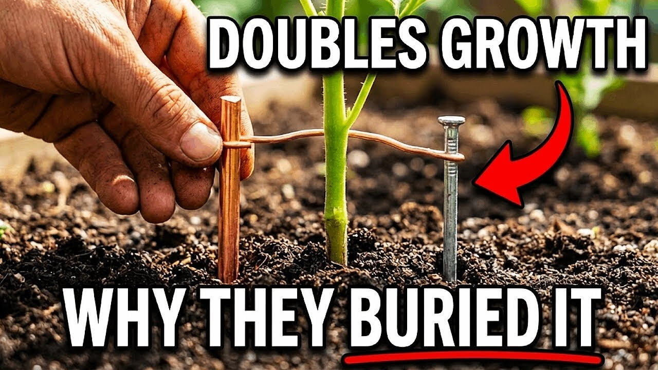 Connecting Two Metals Doubles Plant Growth — The "Earth Battery" Secret