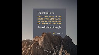 101125 The President of tribulation. Behold, Jesus the greater man of war