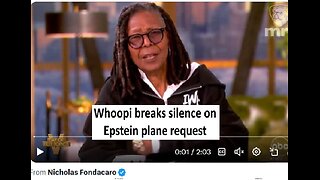 Whoopi Goldberg breaks silence about Epstein plane request