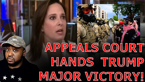 MSNBC COPES Over Court Handing Trump MASSIVE Victory To Use National Guard Against ANTIFA Rioters!